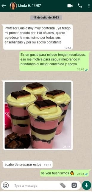 postres para vender